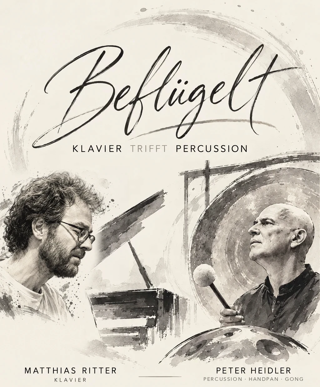 Beflügelt – Klavier trifft Percussion: Matthias Ritter und Peter Heidler